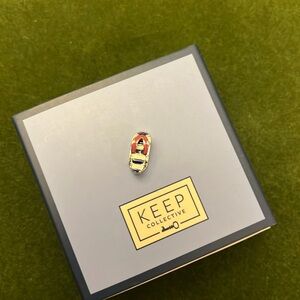 Keep Collective Flip Flop Silver Charm